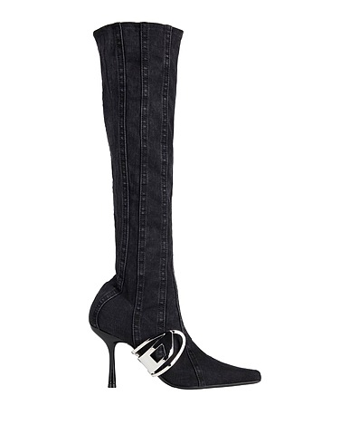 DIESEL Stivali Nero Fibre tessili