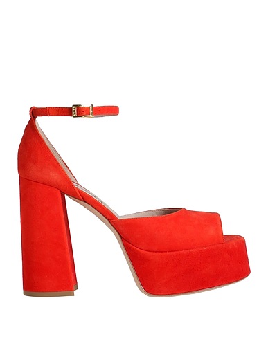 NATAN Sandals Tomato red Leather
