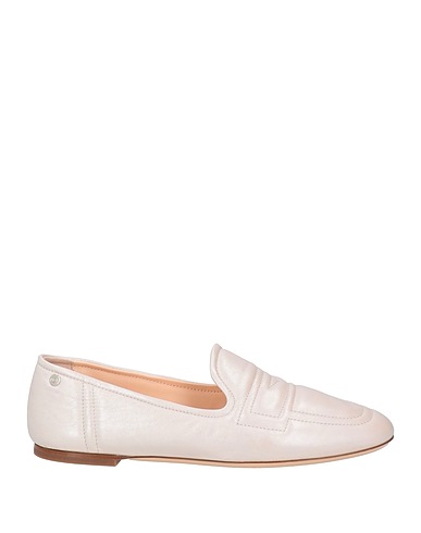 AGL Loafers Ivory Leather