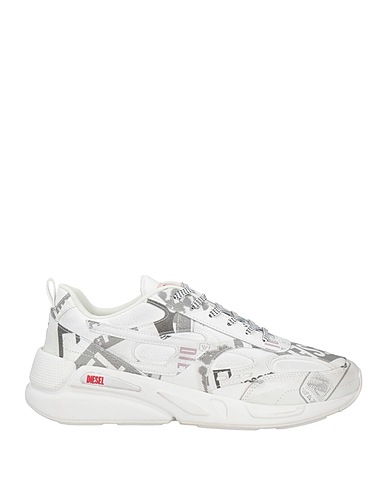 DIESEL Sneakers Off white Pelle di vitello, Poliuretano
