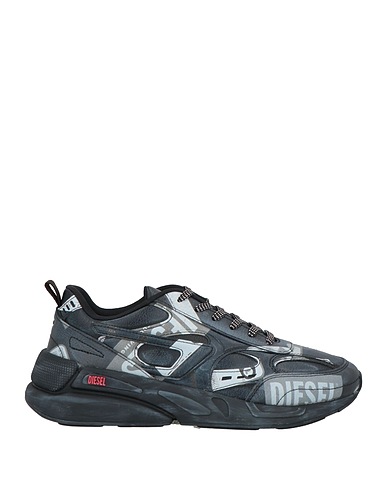 DIESEL Sneakers Antracite Pelle di vitello, Poliuretano