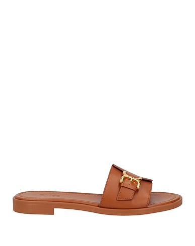 CHLOÉ Sandals Tan Leather