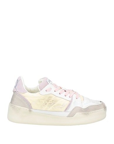MONOWAY Sneakers Weiß Leder, Gewebefasern