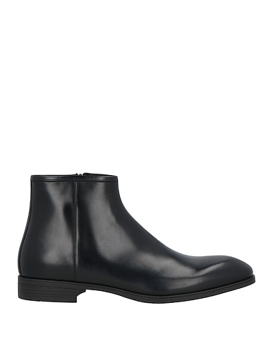 SANTONI Ankle boot Black Leather