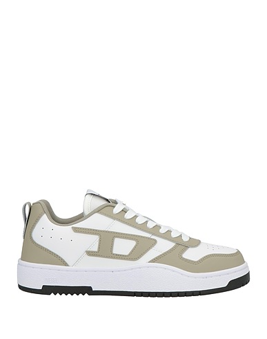 DIESEL Sneakers Grey Calfskin