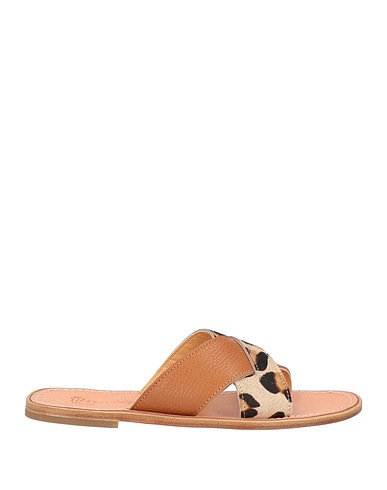 VIRREINA Sandals Tan Leather