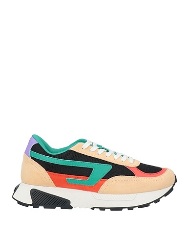 DIESEL Sneakers Sand Calfskin, Polyester