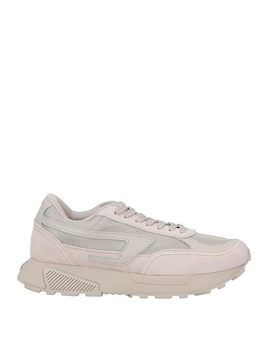 DIESEL Sneakers Beige Calfskin, Polyester