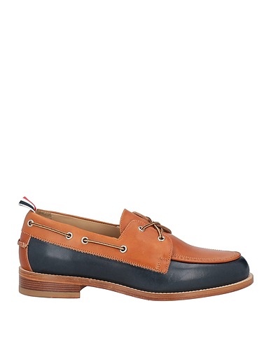 THOM BROWNE Loafers Brown Leather