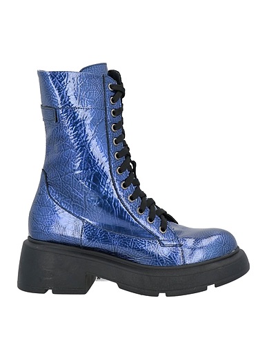 SPATARELLA Ankle boot Blue Leather