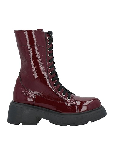 SPATARELLA Stiefelette Bordeaux Leder