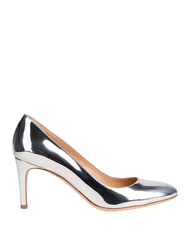 SERGIO ROSSI Pump Silver Leather