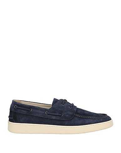 CORVARI Loafers Midnight blue Leather