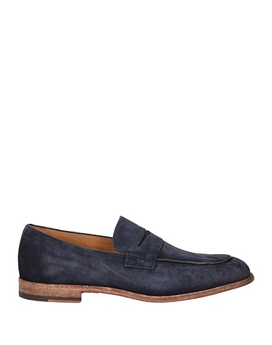 CORVARI Loafers Midnight blue Leather