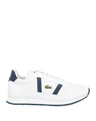 LACOSTE Sneakers White Textile fibres