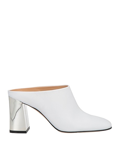 SERGIO ROSSI Mules and clogs White Leather