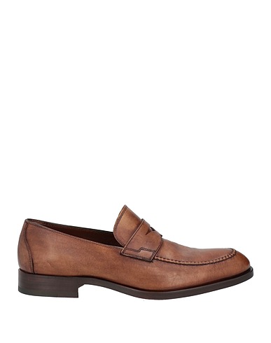 FRATELLI ROSSETTI Loafers Khaki Leather