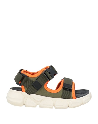 DIESEL Sandalen Militärgrün Gewebefasern, Andere Fasern