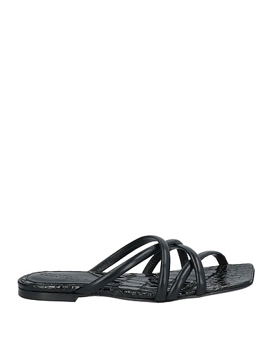 DOROTHEE SCHUMACHER Sandals Black Leather