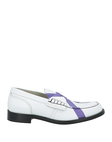 COLLEGE Loafers White Leather