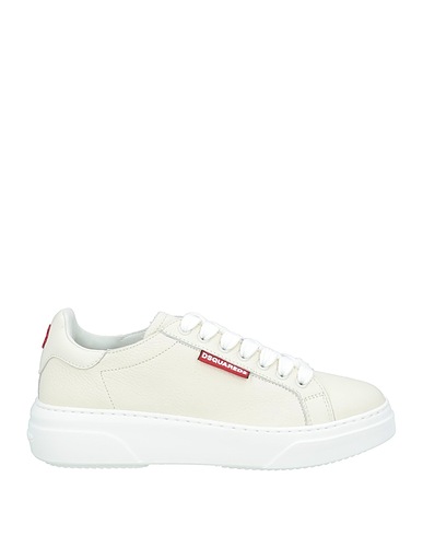 DSQUARED2 Sneakers Ivory Leather