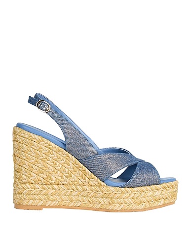 STUART WEITZMAN Espadrilles Blue Textile fibres
