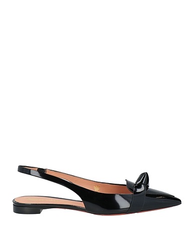 SANTONI Footwear Black Leather