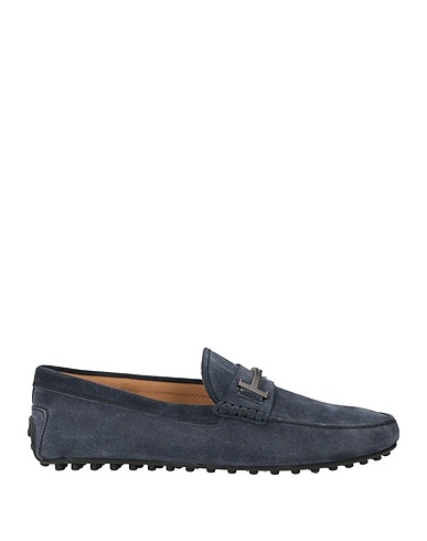 TOD'S Loafers Slate blue Leather