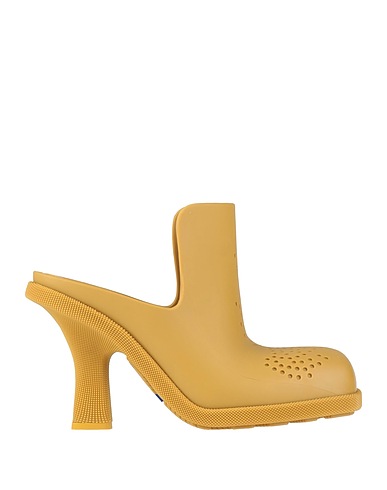 BURBERRY Mules et sabots Vert militaire Caoutchouc