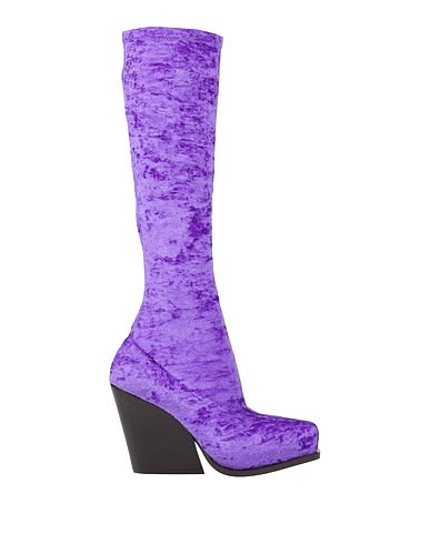 STELLA McCARTNEY Boots Purple Textile fibres