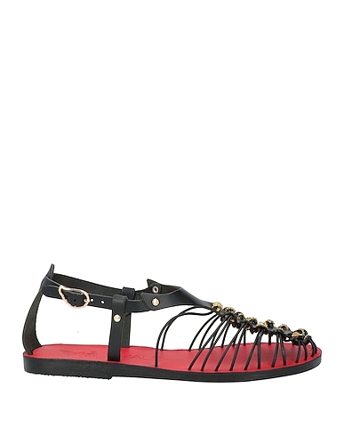 ANCIENT GREEK SANDALS Sandals Black Cowhide