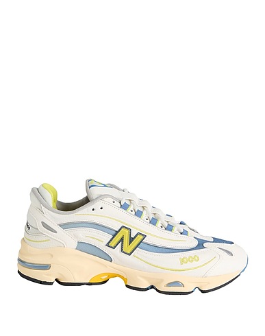 NEW BALANCE Sneakers 1000
 White Leather, Textile fibres