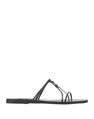 ANCIENT GREEK SANDALS Sandals Black Leather