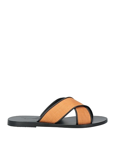 ANCIENT GREEK SANDALS Sandalen Kamel Leder, Naturbast