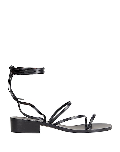 ANCIENT GREEK SANDALS Sandals Black Leather