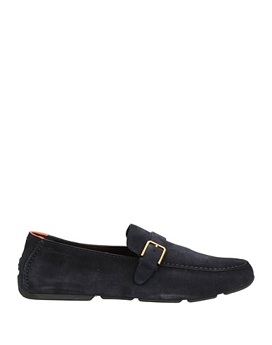SANTONI Loafers Midnight blue Leather
