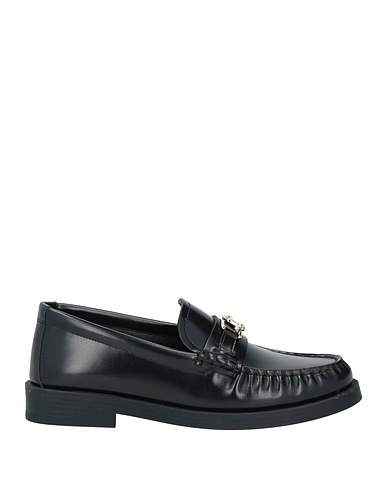 JIMMY CHOO Loafers Black Leather