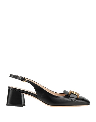 TOD'S Туфли Чёрный Кожа