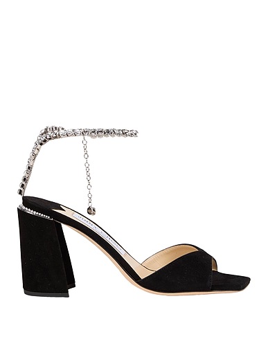 JIMMY CHOO Sandals Black Leather