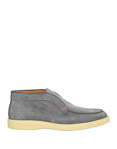SANTONI Ankle boot Grey Leather