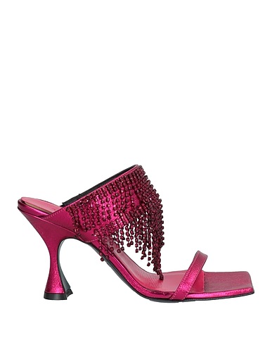 PATRIZIA PEPE Sandals Fuchsia Leather