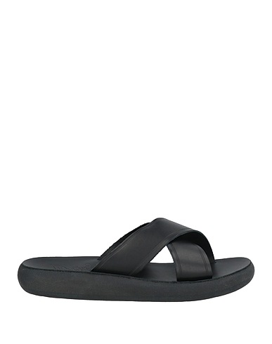 ANCIENT GREEK SANDALS Sandals Black Cowhide