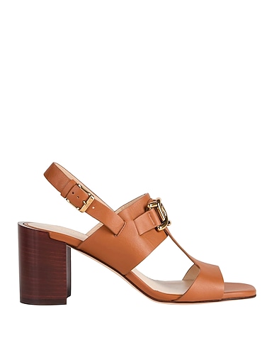 TOD'S Sandals MARRONE Leather
