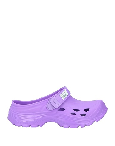 SUICOKE Mules and clogs Mauve Rubber