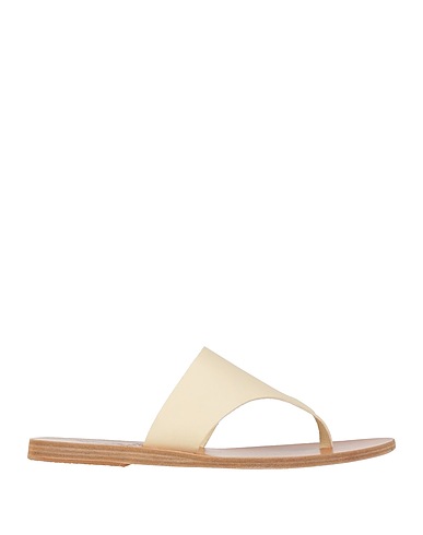 ANCIENT GREEK SANDALS Infradito Avorio Vacchetta