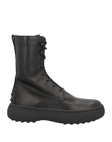 TOD'S Stiefelette Schwarz Leder