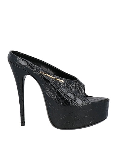 ALEXANDER WANG Sandals Black Leather