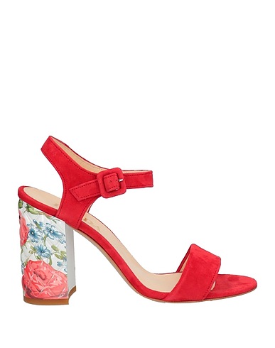 FRIDA Sandali Rosso Pelle