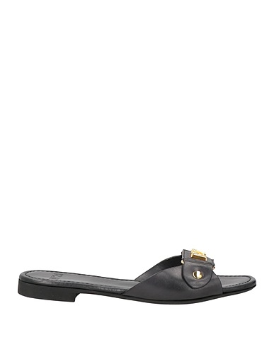 N°21 Sandals Black Leather