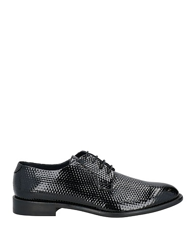 GAI MATTIOLO Stringate Nero Pelle